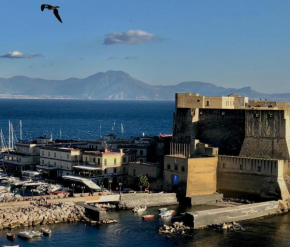 Rooftop in front of the Castle Napoli
